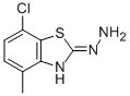 CAS#: 80945-76-2, 7-Chloro-4-Methyl-2(3H)-Benzothiazolone Hydrazone