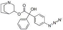 CAS 登录号：81039-79-4， 3-奎宁环基4-叠氮基三苯乙醇酯
