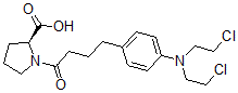 CAS#: 81050-71-7, Chlorambucyl-Proline