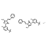 CAS 登录号：81064-51-9， 钡二{4-氯-3-[3-甲基-5-氧代-4-(苯基偶氮)-4,5-二氢-1H-吡唑-1-基]苯磺酸酯}