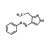 CAS#: 810672-63-0, 3-Ethyl-4-[(E)-phenyldiazenyl]-1H-pyrazole
