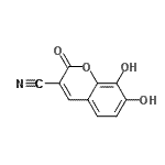 CAS#: 810676-34-7, 7,8-Dihydroxy-2-oxo-2H-chromene-3-carbonitrile