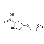 CAS 登录号：810685-23-5， (4S)-4-(甲氧基甲氧基)-L-脯氨酸