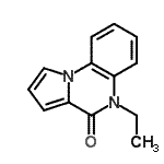 CAS 登录号：811412-72-3， 5-乙基吡咯并[1,2-a]喹喔啉-4(5H)-酮
