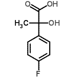 CAS#: 81170-13-0, 2-(4-Fluorophenyl)-2-hydroxypropanoic acid
