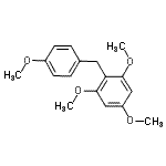 CAS#: 811784-17-5, 1,3,5-Trimethoxy-2-(4-methoxybenzyl)benzene