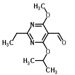 CAS 登录号：811802-52-5， 2-乙基-4-异丙氧基-6-甲氧基-5-嘧啶甲醛