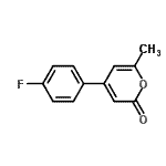 CAS#: 811862-80-3, 4-(4-Fluorophenyl)-6-methyl-2H-pyran-2-one