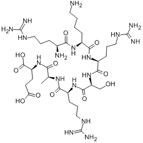 CAS 登录号:81187-14-6, 精氨酰-赖氨酰-精氨酰-丝氨酰-精氨酰-丙氨酰-谷氨酸