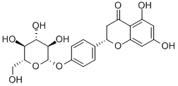 CAS#: 81202-36-0, (2S)-2-(4-(Beta-D-Glucopyranosyloxy)Phenyl)-2,3-Dihydro-5,7-Dihydroxy-4H-1-Benzopyran-4-One