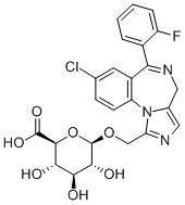 CAS#: 81256-81-7, 1'-Hydroxymidazolam-beta-D-Glucuronide