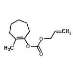 CAS#: 812639-05-7, Allyl 2-methyl-1-cyclohepten-1-yl carbonate