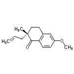 CAS#: 812639-16-0, (2S)-2-Allyl-6-methoxy-2-methyl-3,4-dihydro-1(2H)-naphthalenone