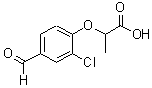CAS#: 812642-71-0, 2-(2-Chloro-4-formylphenoxy)propanoic acid