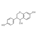 CAS#: 81267-09-6, 3-(4-Hydroxyphenyl)-4,7-chromanediol