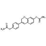 CAS#: 81267-66-5, 4-(7-Acetoxy-2H-chromen-3-yl)phenyl acetate