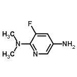 CAS#: 813425-34-2, 3-Fluoro-N<sup>2</sup>,N<sup>2</sup>-dimethyl-2,5-pyridinediamine