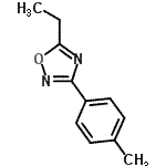 CAS 登录号：81386-31-4， 5-乙基-3-(4-甲基苯基)-1,2,4-恶二唑