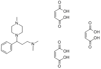 CAS#: 81402-36-0, gamma-Phenyl-N,N,4-Trimethyl-1-Piperazinepropanamine (Z)-2-Butenedioate (1:3)