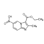 CAS#: 81438-60-0, Ethyl 2-methyl-6-nitroimidazo[1,2-a]pyridine-3-carboxylate