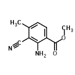 CAS 登录号：81446-91-5， 甲基2-氨基-3-氰基-4-甲基苯甲酸酯