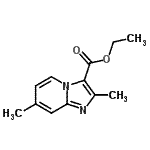 CAS#: 81448-48-8, Ethyl 2,7-dimethylimidazo[1,2-a]pyridine-3-carboxylate