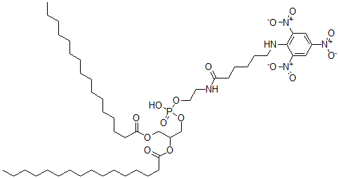 CAS 登录号：81497-26-9， N-(2,4,6-三硝基苯基-6-N-氨基己酰)-1,2-二棕榈酰磷脂酰乙醇胺