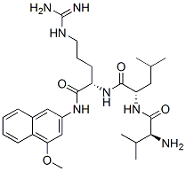 CAS 登录号：81523-92-4， 缬氨酰-亮氨酰-精氨酸-4-甲氧基-2-萘基酰胺