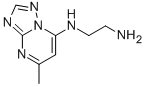 CAS 登录号：81528-62-3， N-(2-氨基乙基)-N-(5-甲基[1,2,4]三唑并[1,5-a]嘧啶-7-基)胺