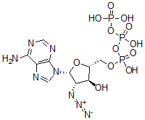 CAS#: 81542-87-2, 9beta-(2'Azido-2'-deoxy-D-arabinofuranosyl)adenine 5'-triphosphate