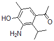 CAS#: 815592-67-7, 3'-Amino-4'-Hydroxy-2'-Isopropyl-5'-Methyl-Acetophenone