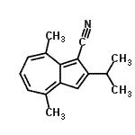 CAS#: 815597-74-1, 2-Isopropyl-4,8-dimethyl-1-azulenecarbonitrile