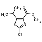 CAS#: 81569-27-9, Methyl 2-chloro-5-isopropyl-1,3-thiazole-4-carboxylate