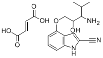 CAS#: 81608-27-7, 4-[2-Hydroxy-3-[(1-Methylethyl)Amino]Propoxy]-1H-Indole-2-Carbonitrile