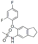 CAS#: 81614-86-0, N-(6-(2,4-Difluorophenoxy)Indan-5-Yl)Methanesulfonamide