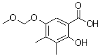 CAS#: 816456-21-0, 2-Hydroxy-5-(methoxymethoxy)-3,4-dimethylbenzoic acid