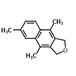 CAS#: 816463-31-7, 4,6,9-Trimethyl-1,3-dihydronaphtho[2,3-c]furan