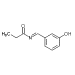 CAS#: 816465-32-4, N-[(E)-(3-Hydroxyphenyl)methylene]propanamide