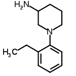 CAS 登录号：816468-33-4， 1-(2-乙基苯基)-3-哌啶胺
