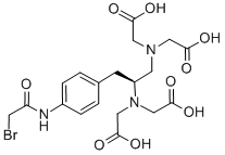 CAS#: 81677-64-7, 4-Bromoacetamido Benzyl-EDTA