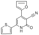 CAS#: 81682-91-9, 4-(2-Furyl)-2-Oxo-6-(2-Thienyl)-1,2-Dihydro-3-Pyridinecarbonitrile