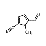 CAS#: 81698-03-5, 5-Formyl-1-methyl-1H-pyrrole-2-carbonitrile