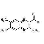 CAS#: 817165-71-2, 3,6-Diamino-7-methyl-2-quinoxalinecarboxylic acid