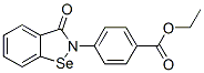 CAS 登录号:81743-93-3, 4-(3-氧代-1,2-苯并硒唑-2-基)苯甲酸乙酯