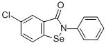 CAS 登录号：81744-09-4， 5-氯-2-苯基-1,2-苯并硒唑-3-酮