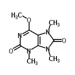 CAS#: 817631-41-7, 6-Methoxy-3,7,9-trimethyl-7,9-dihydro-2H-purine-2,8(3H)-dione