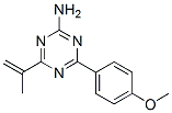 CAS 登录号：81854-83-3， 4-(4-甲氧基苯基)-6-丙-1-烯-2-基-1,3,5-三嗪-2-胺