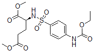 CAS 登录号：81865-26-1， (2S)-2-[[4-(乙氧羰基氨基)苯基]磺酰基氨基]戊烷二酸二甲酯