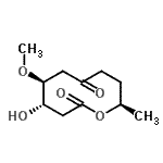 CAS#: 819054-01-8, (4S,5S,10R)-4-Hydroxy-5-methoxy-10-methyl-2,7-oxecanedione