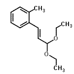 CAS 登录号：819066-30-3， 1-[(1E)-3,3-二乙氧基-1-丙烯-1-基]-2-甲基苯
